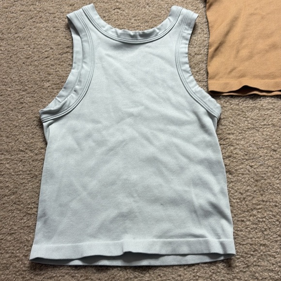 2 Ribbed Halter Tops - Picture 2 of 5